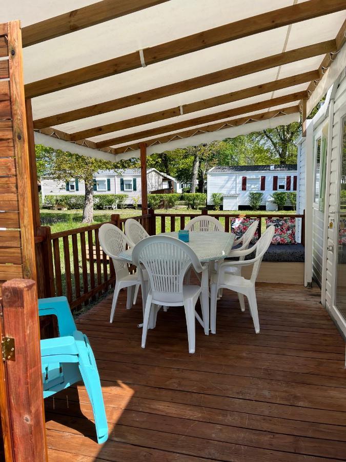 Mobil-Home Climatise Avec Piscine Aureilhan  Zewnętrze zdjęcie
